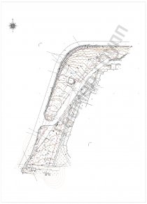 Геоподоснова застроенной территории. Щелково, Пролетарский пр-т, 2,7 га
