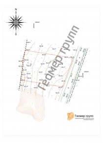 Топосъемка частного участка, д. Поджигородово, КП Вельга парк, 14 соток