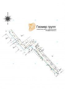 Топосъемка линейного участка. МЧС. п.Мосренген, 170 м. (35 соток)