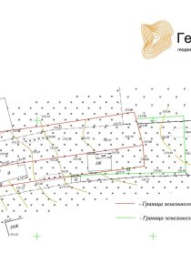 Топографическая съемка участка. д.Новая, 0.5 га