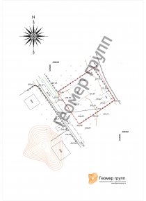 Топографическая съемка частного участка, д. Афанасово, ул. Солнечная, 9 соток