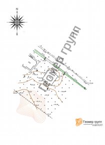 Топографическая съемка частного участка, КП Архангелово, 10 соток