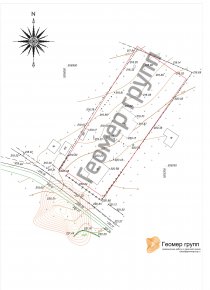 Топографическая съемка частного участка, д. Васильевское-Соймоново, 20 соток